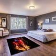 thumbnail image 4 of LaModaHome Non-Slip Rug Turntables DJ Theme Floor Rug: Iconic Music Pad Washable Mat Child Stain Resistant Living Room Kitchen Carpet - Size: 3X2ft(90X60cm), 4 of 4