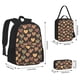 thumbnail image 2 of Disketp Heart Mochila Estampada de Gran Capacidad con Lonchera y Estuche, Set de 3 Piezas para Estudiantes, 2 of 7