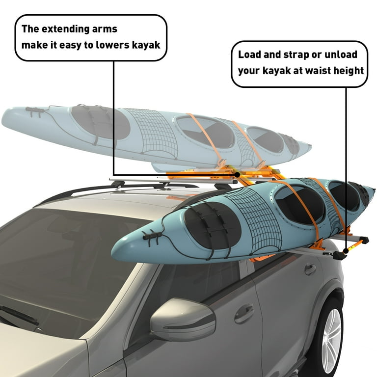 Kayak rack that lowers hotsell