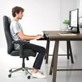 thumbnail image 2 of Ergonomic Keyboard Tray Under Desk Pull Out with Adjustable C-Clamp Mount, Slide-Out Computer Keyboard and Mouse Platform Drawer for Office and Home Typing (Black), 2 of 6