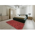 thumbnail image 4 of Ahgly Company Indoor Square Patterned Tomato Sauce Red Area Rugs, 7' Square, 4 of 6