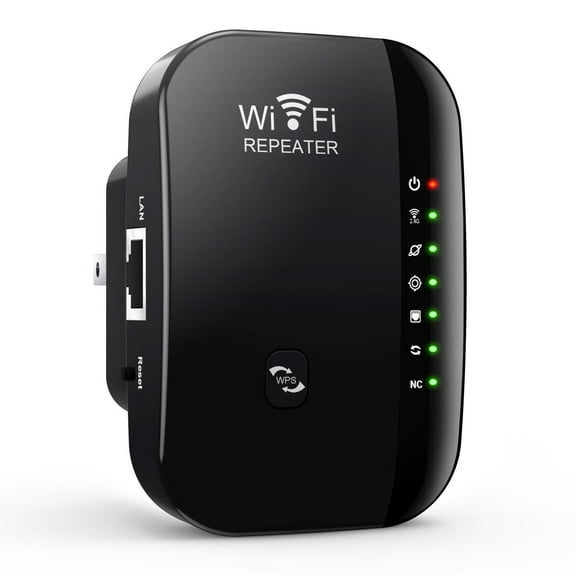 WiFi Extender Signal Booster,300Mbps Mini WiFi Amplifier WiFi Range Extender with Stable Signal,for Office Home Basement Room