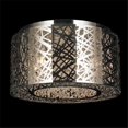 thumbnail image 1 of Worldwide Lighting W33143C16 Aramis Collection 6 Finition Chromée Légère avec Plafonnier à LED en Cristal Clair, 1 of 1