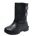 thumbnail image 2 of Zapatos de pesca en la nieve resistentes al frío, zapatos de invierno antideslizantes para hombres, zapatos de algodón con forro polar grueso e impermeable de EVA, 2 of 4