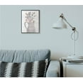 thumbnail image 3 of Stupell Industries Flower Jars Pink Blue Grey Neutral Painting Framed Giclee Texturized Art by Kimberly Allen, 3 of 3