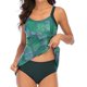 thumbnail image 2 of Traje de baño de porcelana oriental con estampado floral sexy para mujer, traje de baño adelgazante, 2 of 5