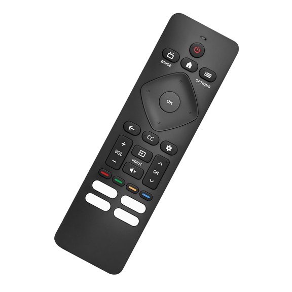 Ergonomic 43PUL7652 Replacement Remote Control Applicable for F7 65PFL5766/F7 55PFL5766/F7 50PFL5766/F7 43PFL5766