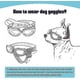 thumbnail image 4 of Goggles For Dogs Windproof And Uv Protective Shade Small Pet Dog Sunglasses For Dogs Play Cool Cat Glasses G, 4 of 4