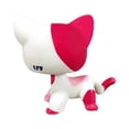 thumbnail image 3 of Mini juguete para mascotas SRJLPS, color rosa brillante, con purpurina, pelo corto, gato #2291, 3 of 4