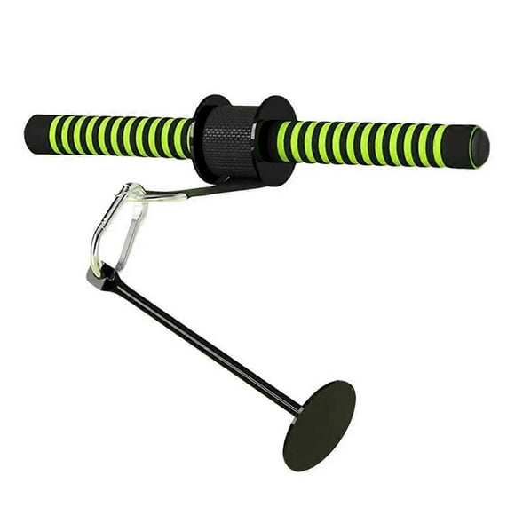 Forearm Strength Trainer Wrist Training Arm Workout Roller Muscle Exercises Bar Waist Roller Equipment Gym Fitness