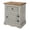 Grey, variant on Bridge Brazil Wood Nighstand 1 Door 1 Drawer Corona Collection | Furniture Dash Brown