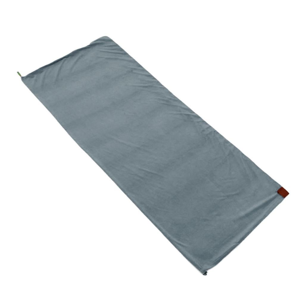 Axioma -Fleece sleeping bag liner, thermal pillow, sleeping bag, warm emergency camping Gray