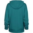 thumbnail image 3 of Women's '47 Aqua Miami Dolphins Whirlwind Naomi Pullover Hoodie, 3 of 3