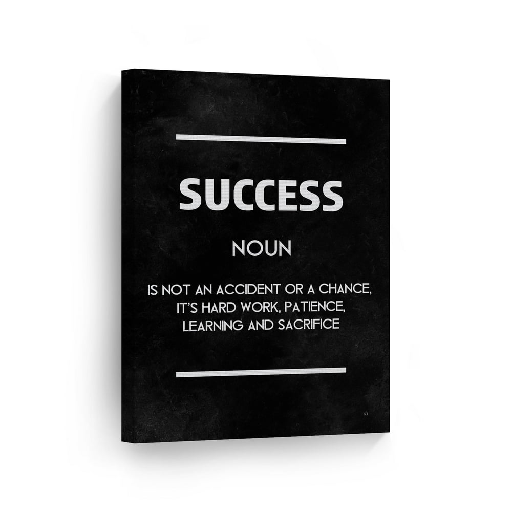smile art design success definition dictionary black motivational