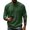 28# Dark Green, variant on Waffle Shirts for Men Winter Casual Long Sleeve Lightweight Sweatshirt Fashion Athletic Tops Army Green 3XL