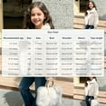 thumbnail image 3 of NAISIBABY Girls Faux Fur Coat, Thermal Lined Fuzzy Warm Buckle High Neck Winter Fashion Jackets Beige 3T, 3 of 9