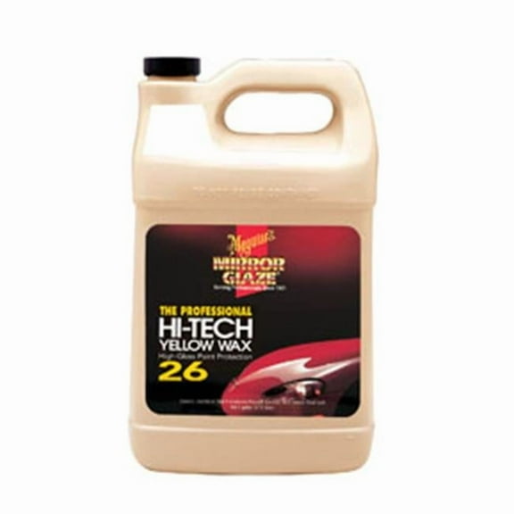 Meguiars M2601 Hi-Tech Yellow Wax, 1-Gallon Liquid