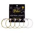 thumbnail image 3 of ZIKO DAG-010 Extra Light Acoustic Folk Guitar Strings High Carbon Steel Core Wire Brass Wound Corrosion Resistant 6 Strings Set for Beginner Daily Practice, 3 of 8