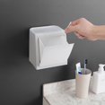 thumbnail image 2 of Jinsinto Mini Wall-Mounted Trash Can, Kitchen Waste Collection Cup without Punch, Gray, 2 of 5