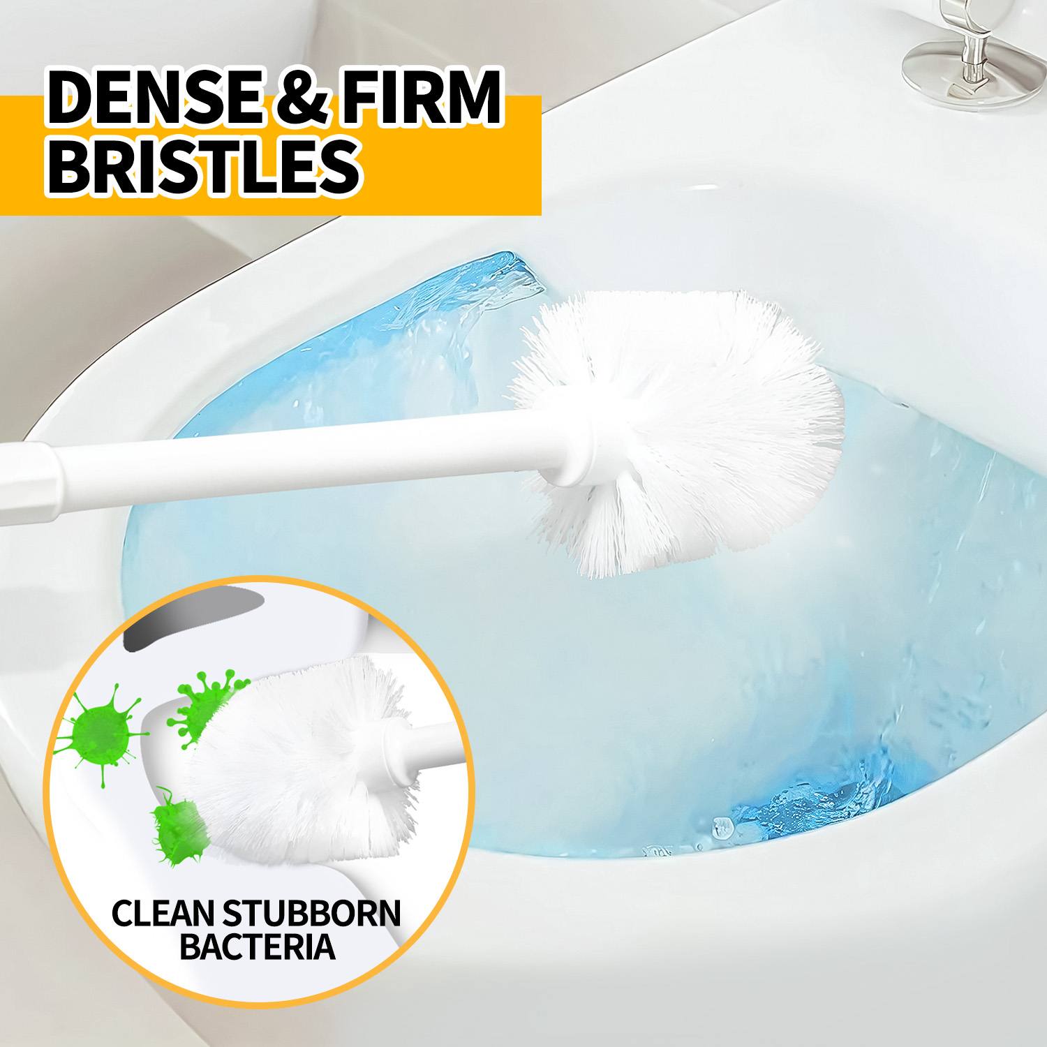 Propuri 2-in-1 Toilet Brush and Plunger Set with Holder photo 5