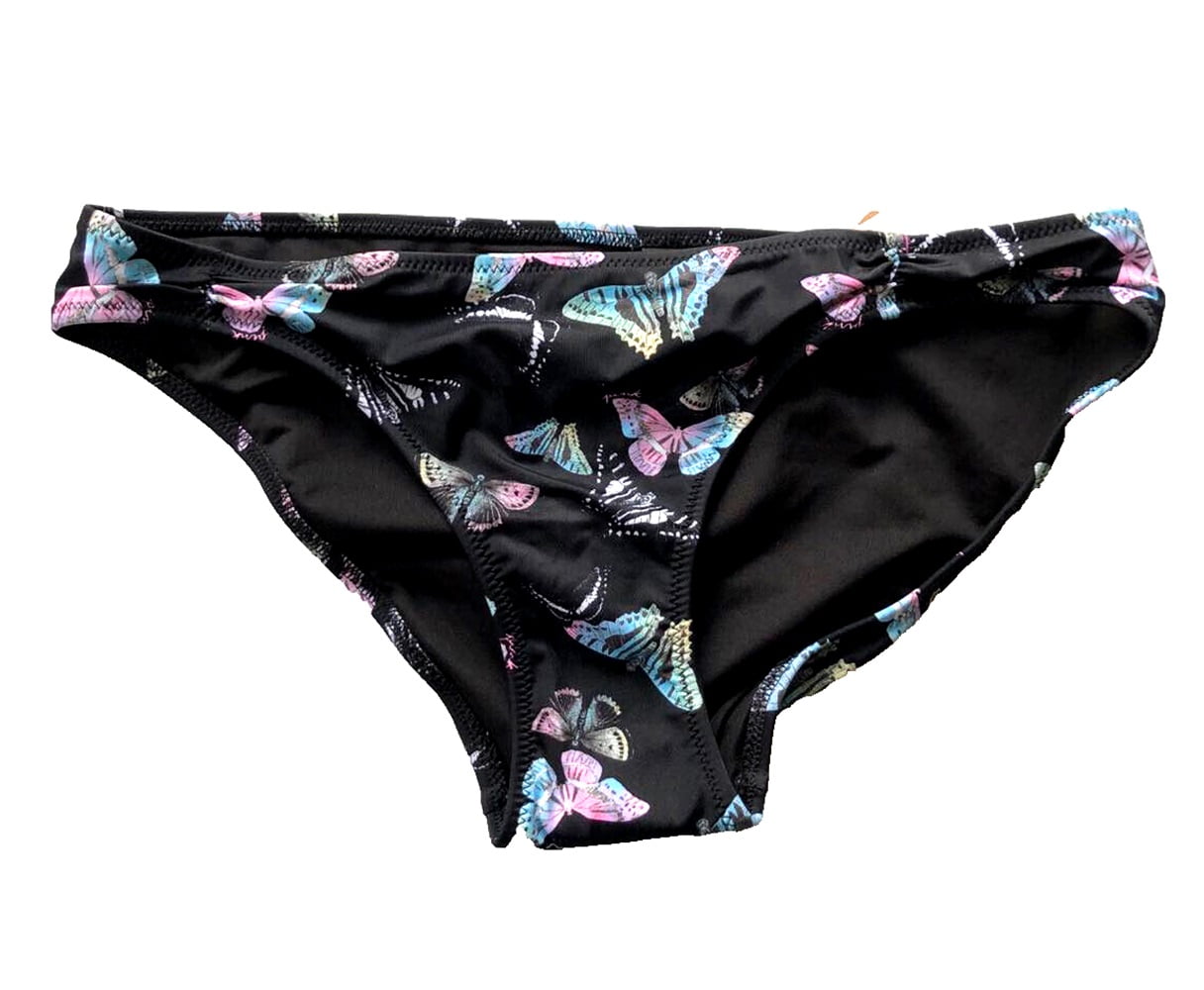 Large New VICTORIA'S SECRET Shine Strap Brazilian Bikini Bottom