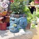 thumbnail image 4 of Pantalones vaqueros, maceta, ropa Retro, planta, maceta en crecimiento, resina, balcón, decoración de jardín, regalo, arrodillado Methold HA008282-02B, 4 of 6