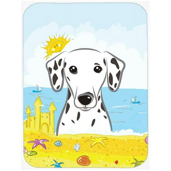 Carolines Treasures Dalmatian Summer Beach Mouse Pad