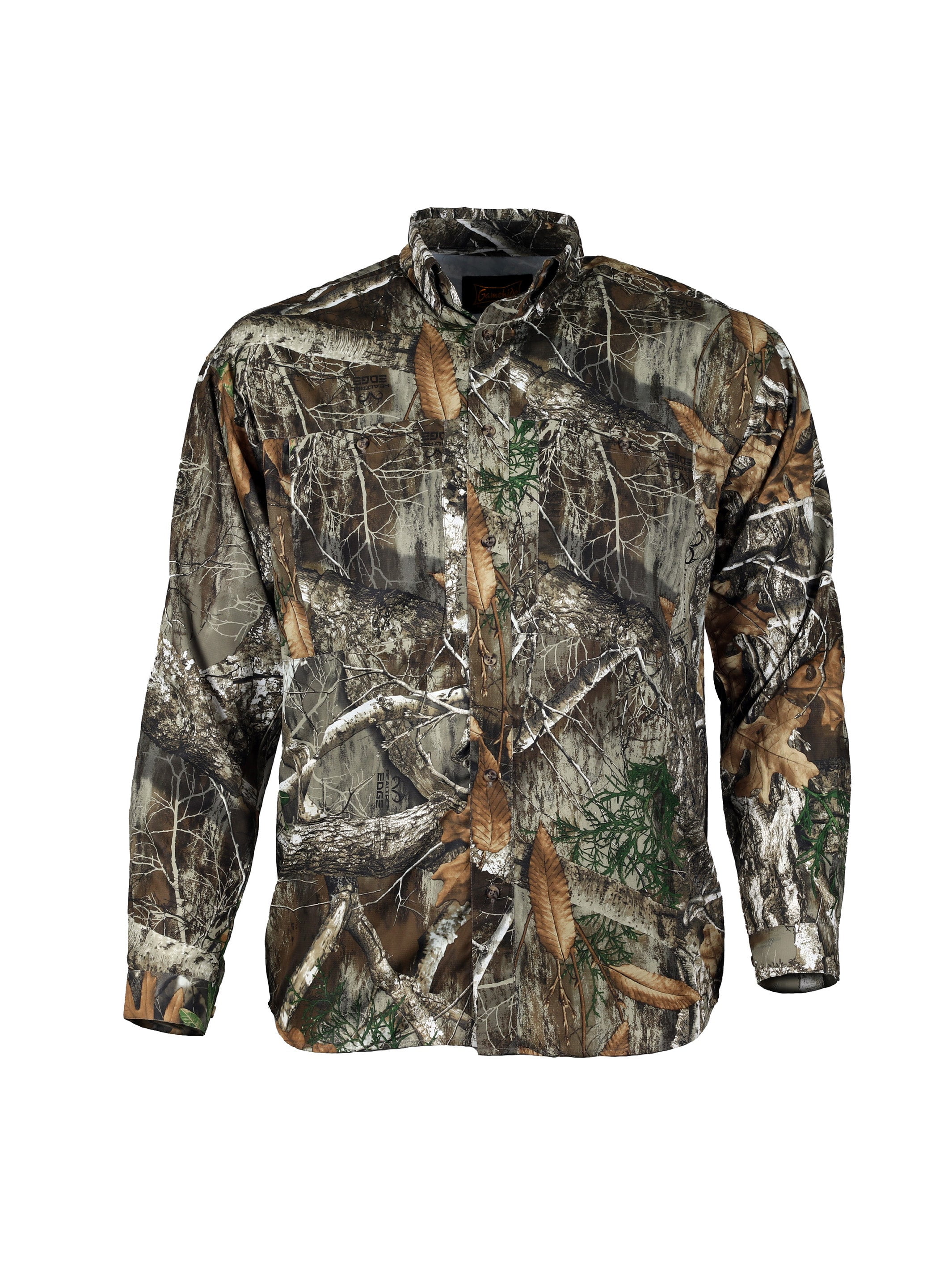 Gamehide Shirt SDS Long Sleeve Hunting Ultra Lite Realtree Edge Camo