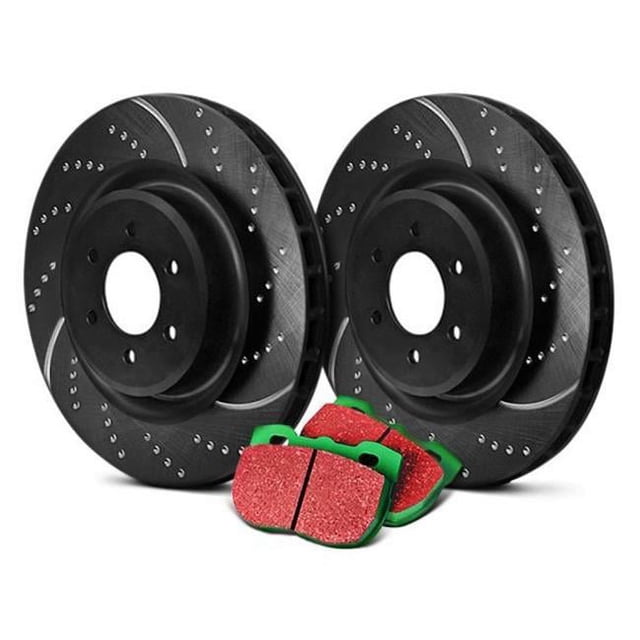 EBC S10KF1313 Kit de Frein Étape 10 Greenstuff 2000 & GD Rotor pour 2009-2014 Acura TL