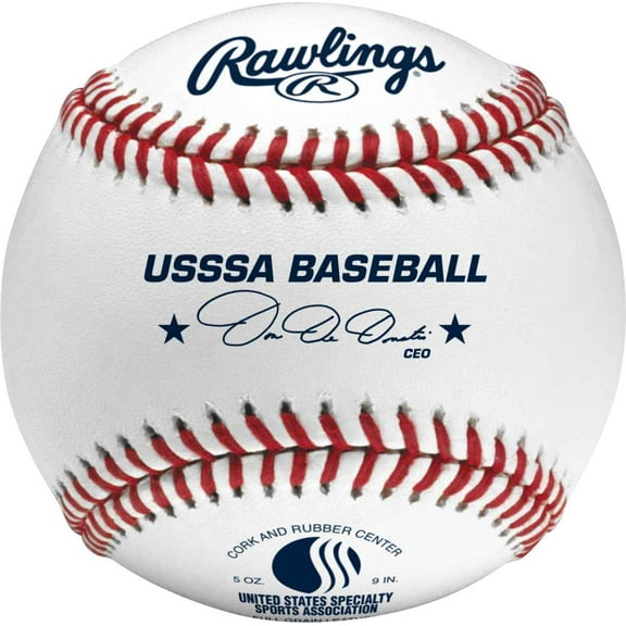 Rawlings | ROLB1USSSA USSSA Competition Grade Baseballs | 14u | 1 Dozen