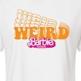 thumbnail image 3 of Barbie The Movie - Stacked Weird Barbie - Juniors Cropped Cotton Blend T-Shirt, 3 of 5