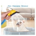 thumbnail image 2 of Dog Shower Sprayer Head PVC Hose Pet Combing Shower Sprayer Water Sprinkler Silicone Massaging Brush For Dogs Cats Bathing Tools ,Easy to Install, 2 of 4