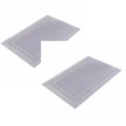 thumbnail image 1 of Oleegame 2 Pcs Napperons Élégants Napperons en PVC Tissé Vinyle pour Table à Manger, 1 of 9