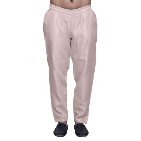 

Atasi Dupion Adjustable Solid Readymade Pajama Ethnic Wear Mens Bottom Pant
