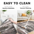thumbnail image 6 of Brisasol Runner Rug for Hallway 2x6 Modern Abstract Carpet Runner Non Slips Low Pile Printed Soft Indoor Runner for Kitchen Bedroom Entryway, 6 of 9