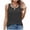 Black 01, variant on Women's Cut Out Ring Keyhole Neck Tank Top Summer Trendy Textured Sleeveless Tee Tank Loose Fit Casual Daily Wear Tops Green