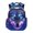 Galaxy Wolf Print, variant on Chririnla Sports Balls Pattern Kids School Backpack with Soft Padded Lightweight School Bag, Front Pocket 17 Inch Bookbag for Back to School Casual Travel