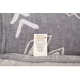 thumbnail image 6 of Cotton  XL Throw Blanket Turkish Towel Beach Blanket - Beach Camping Essentials - 75x90 Inches, Anthracite, 6 of 8