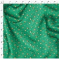 thumbnail image 4 of Soimoi Green Poly Georgette Fabric Leaves & Grandiflora Roses Floral Printed Craft Fabric by the Yard 52 Inch Wide, 4 of 5