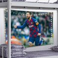 thumbnail image 1 of Messi Background Hanging Cloth Tapestry Football Boys Dormitory Room Renovation Layout Decoration, 1 of 1