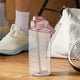 thumbnail image 4 of Botella Deportiva con Pajilla Antiderrame Boca Ancha con Asa | Capacidad Grande de 2000ml para Gimnasio y Fitness | Jarra de Hidratación Portátil de Plástico para Ejercicio, Yoga y Viajes al Aire, 4 of 6