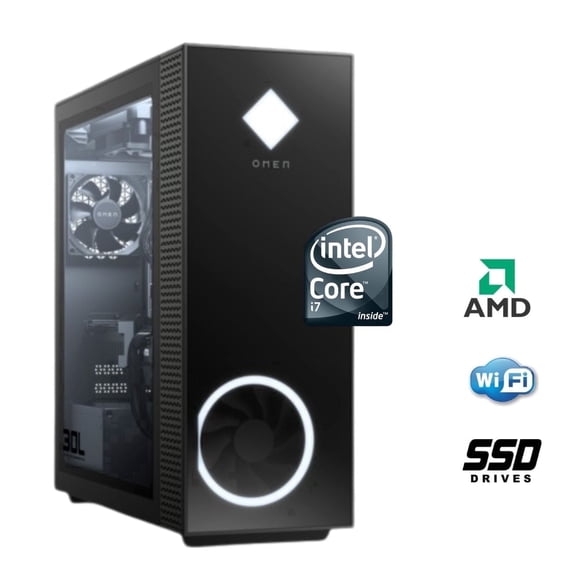 High-Performance Gaming PC Desktop –Intel Core i7-6800K, AMD Radeon RX580 8GB, 16GB RAM, 512GB SSD   1TB HDD, Wi-Fi 6, BT5.4, Win11, RGB Gaming Tower