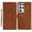 Brown, variant on Allytechgroup Wallet Phone Case for Samsung Galaxy S21 Ultra with Credit Card Slot, PU Leather Slim Lightweight Flip Case with Lanyard Shockproof Protective Bumper for Women Girls, Black