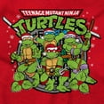 thumbnail image 2 of TMNT Ninja Turtle Xmas Cartoon Baby Romper Boys or Girls, 2 of 6
