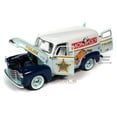 thumbnail image 4 of 1948 Chevrolet Panel Police Van with Mr. Monopoly Figurine "Monopoly" 1/18 Diecast Model Car by Auto World, 4 of 5