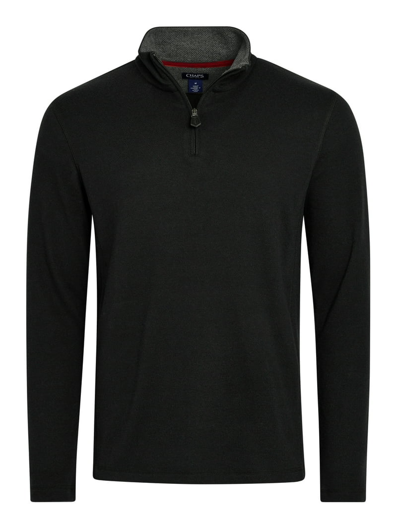Chaps Men's & Big Men's Woodland Quarter Zip Sweater, Sizes S-2XL
