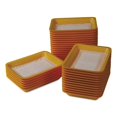 thumbnail image 3 of Meat Tray Pads, 6w X 4.5d, White/yellow, 1,000/carton | Bundle of 5 Cartons, 3 of 3