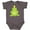 Charcoal Grey, variant on Inktastic Frog Prince Boys or Girls Baby Bodysuit