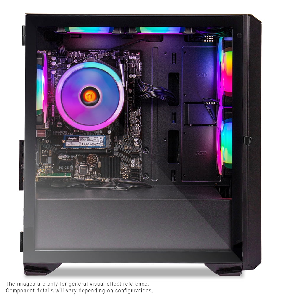 MXZ Gaming Computer, Intel I3 13100F, GeForce RTX3060, 500GB SSD