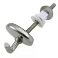 thumbnail image 5 of 2Pcs Toilet Seat Hinge Stainless Steel Toilet Cover Mounting Connector Toilet Lid Hinge Mounting Fittings Replacement Parts, 5 of 5